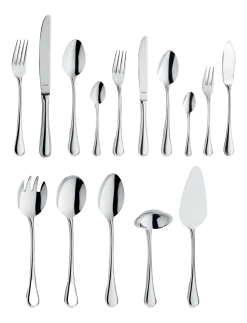 Amefa Bestekset Rossini Zilverkleurig (66-Delig) Clearance