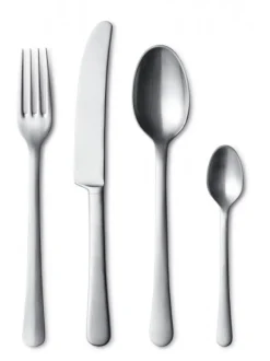 Bestekset Georg Jensen Copenhagen RVS Mat (4-delig)