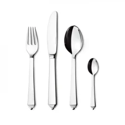 Georg Jensen Bestekset Pyramide RVS Glanzend (4-delig) Clearance