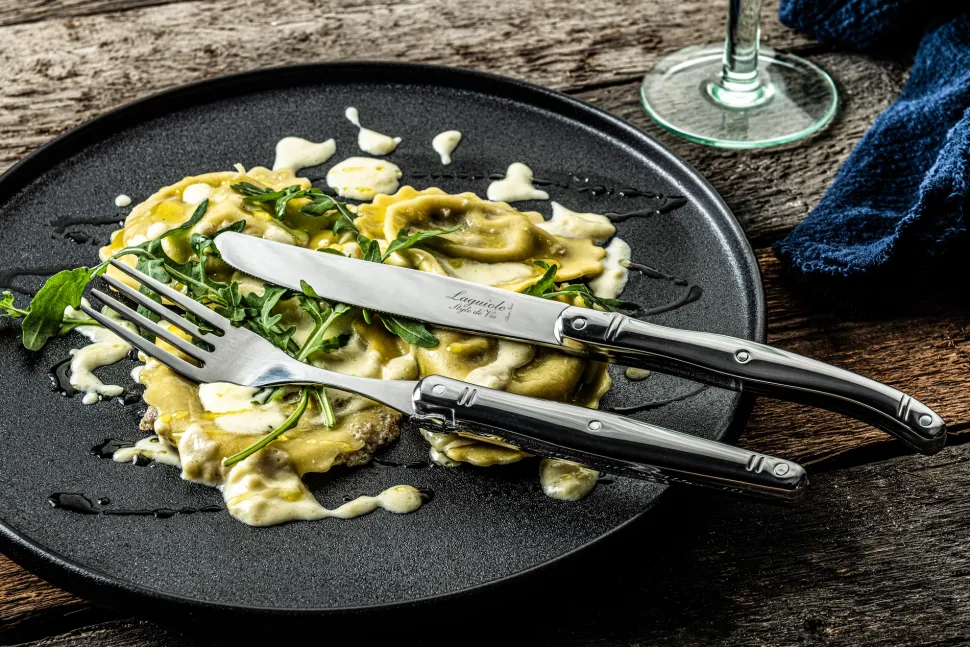 Bestekset Laguiole Style de Vie Premium Line RVS (24-Delig)