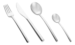 Bestekset Mepra Due Ice Zilver (24-delig)