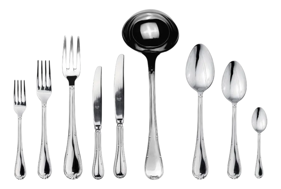 Bestekset Mepra Raffaello Zilver (75-delig)