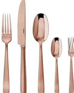 Bestekset Sambonet Flat PVD Copper (30-Delig)