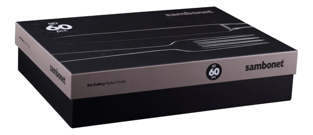 Sambonet Bestekset Linea Q (60-Delig) Outlet