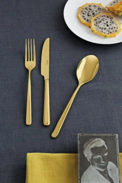 Bestekset Sambonet Linear PVD Gold (24-Delig)