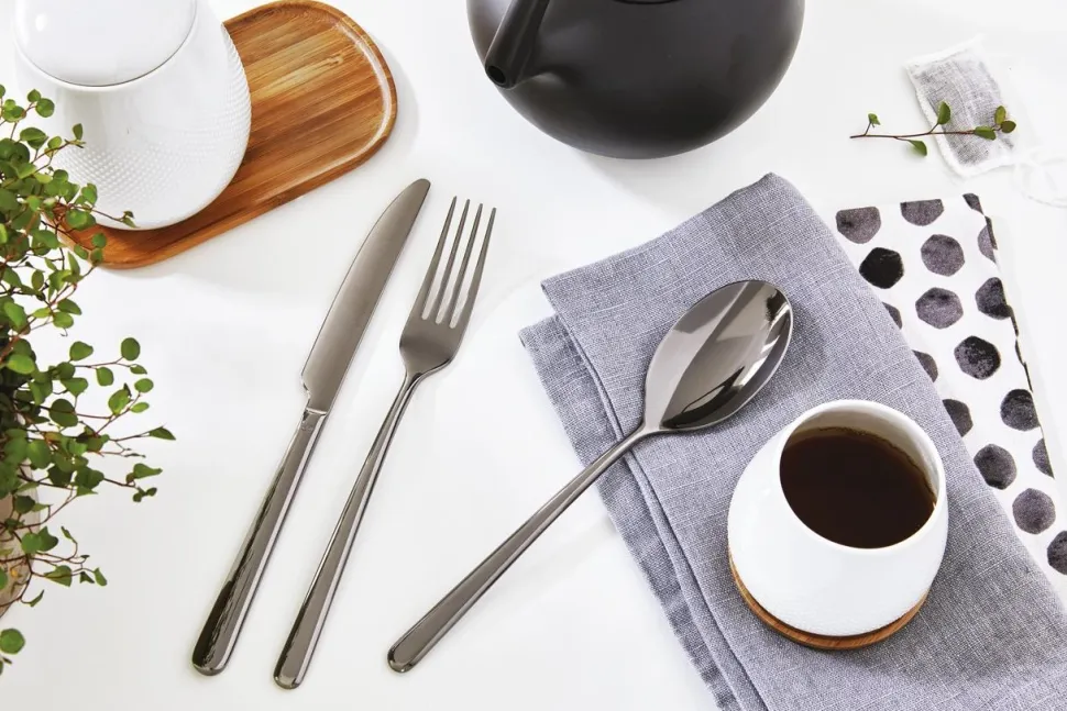 Bestekset Sambonet Linear PVD Black (30-Delig)
