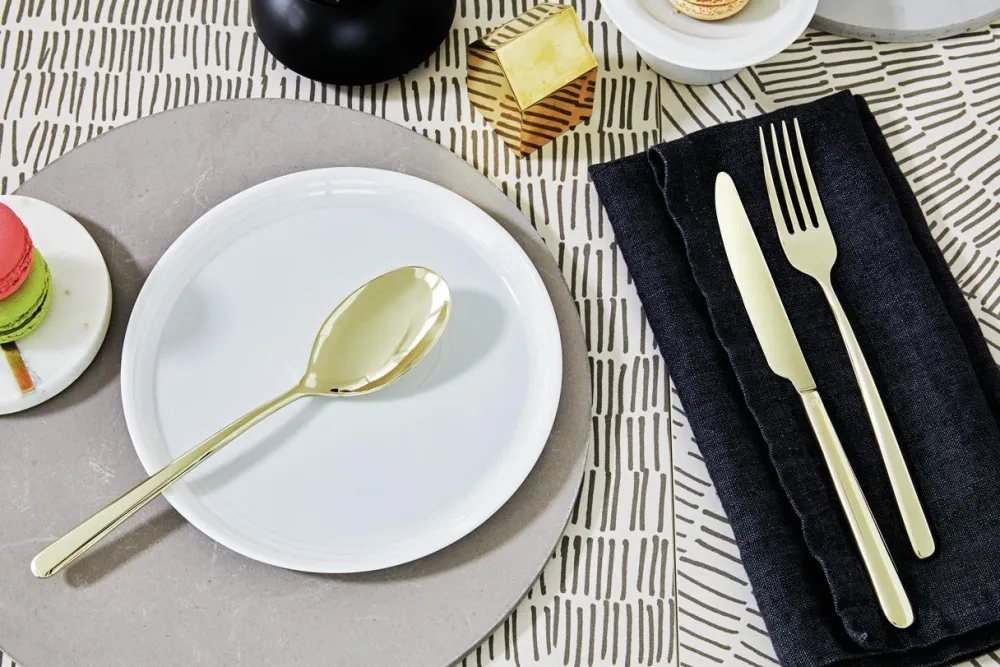 Sambonet Bestekset Linear PVD Champagne (36-Delig) Discount