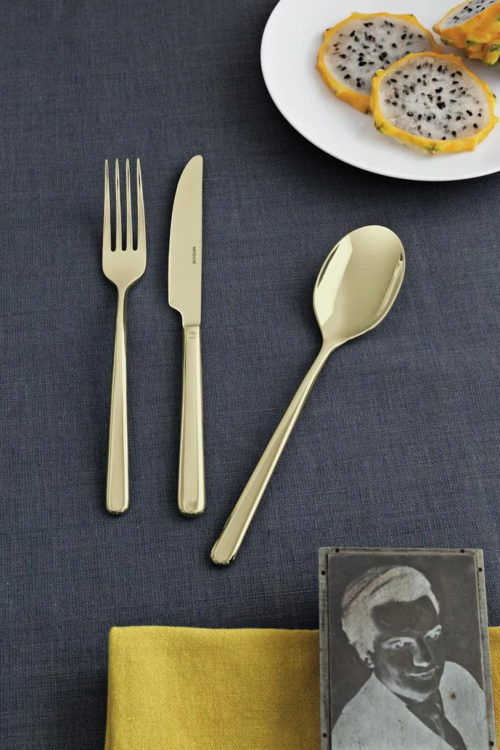 Sambonet Bestekset Linear PVD Champagne (36-Delig) Discount