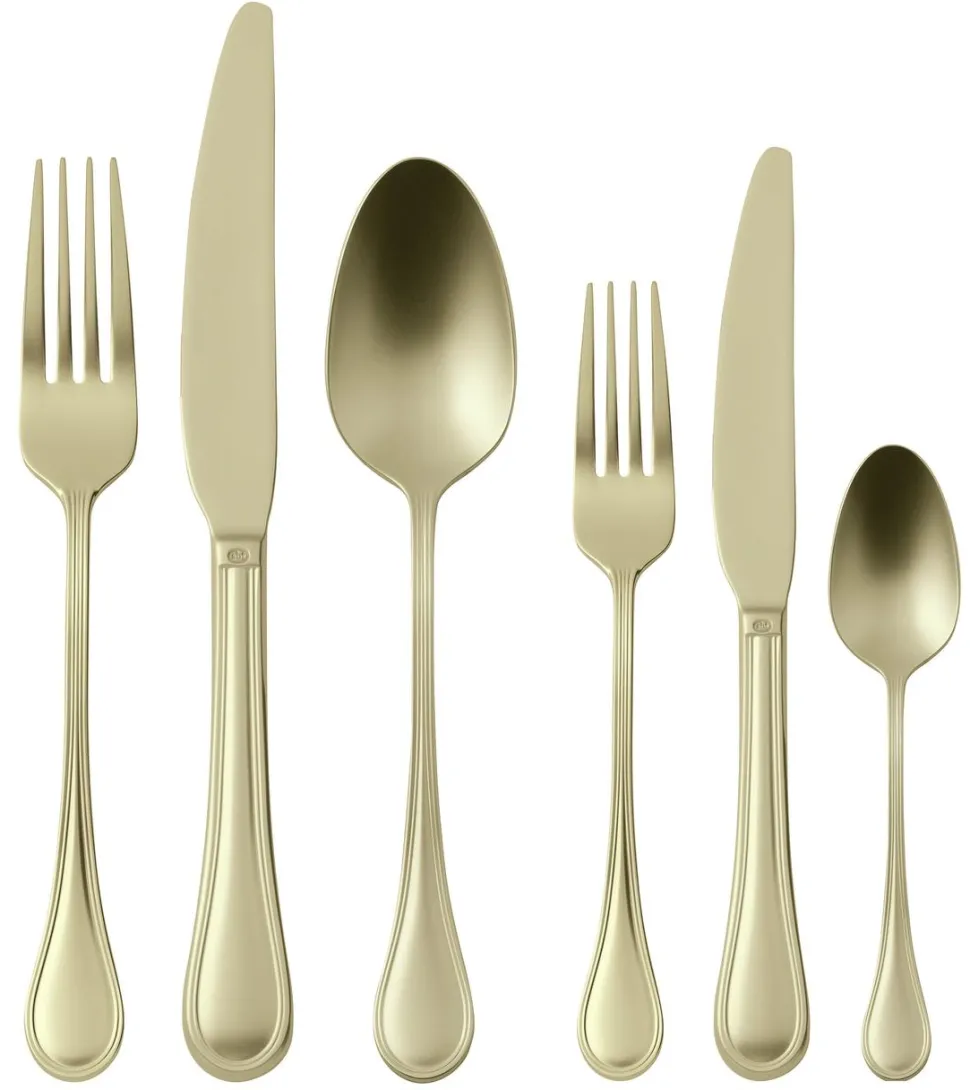 Bestekset Sambonet Royal Mirror PVD Champagne (36-Delig)