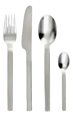 Bestekset Serax Base Cutlery By Piet Boon Steel Grey Gift Box (24-delig)