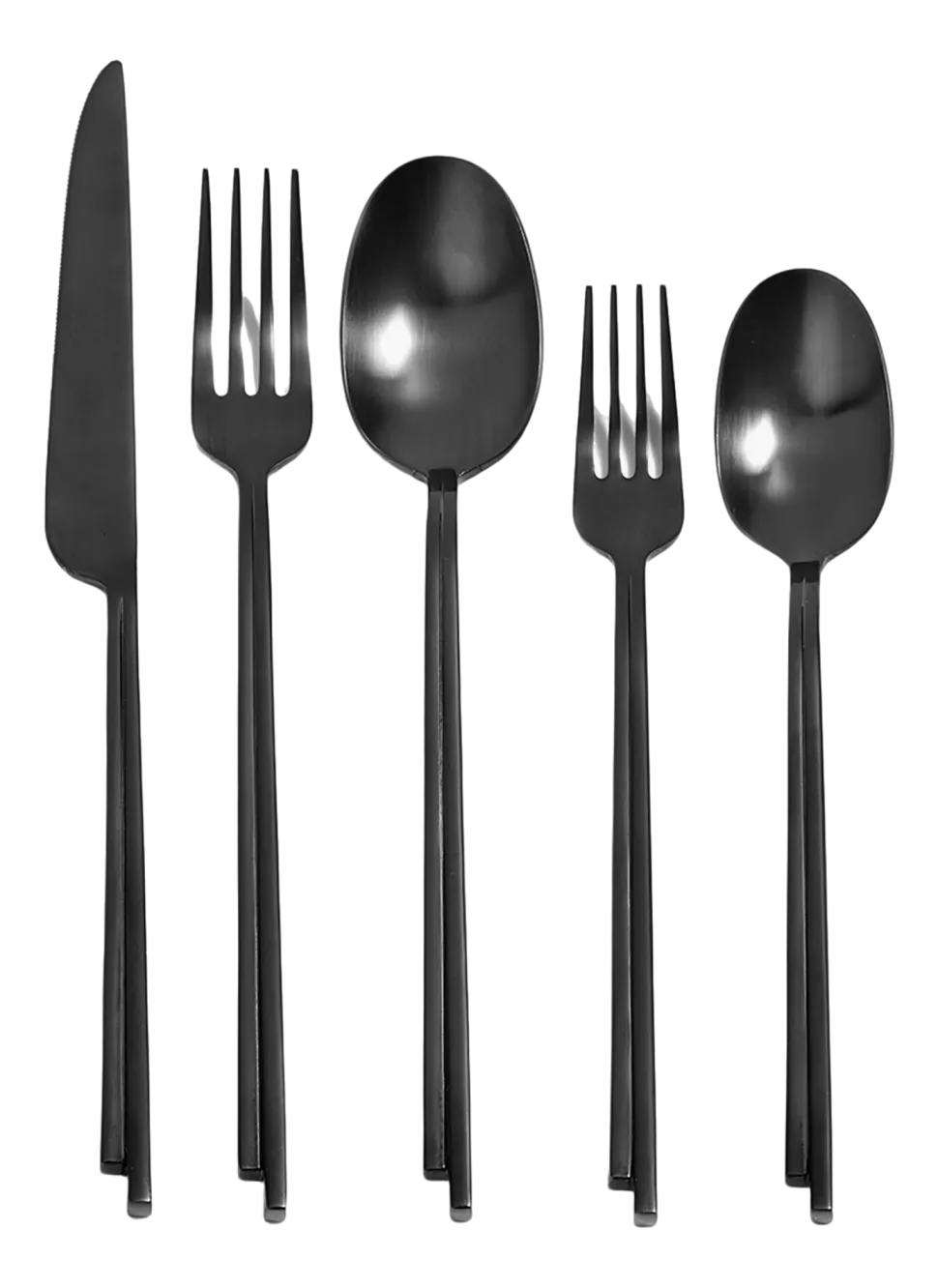 Bestekset Serax Dune Cutlery By Kelly Wearstler Black Gift Box (5-delig)