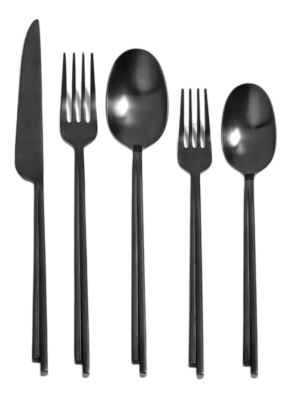 Bestekset Serax Dune Cutlery By Kelly Wearstler Black Gift Box (5-delig)