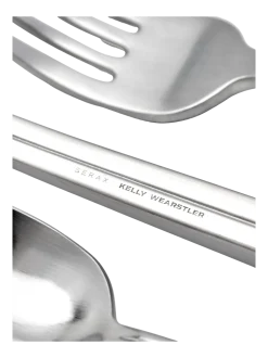 Bestekset Serax Dune Cutlery By Kelly Wearstler Steel Grey Gift Box (24-delig)