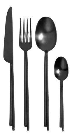 Serax Bestekset Dune Cutlery By Kelly Wearstler Black Gift Box (24-delig) Discount