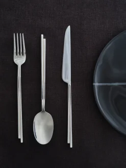 Serax Bestekset Dune Cutlery By Kelly Wearstler Steel Grey Gift Box (5-delig) Online