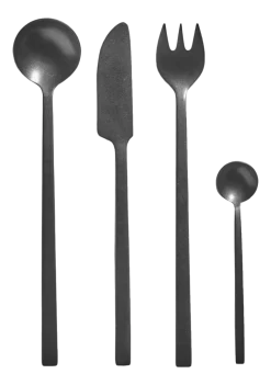 Bestekset Serax La Mère Cutlery By Marie Michielssen Black (24-delig)