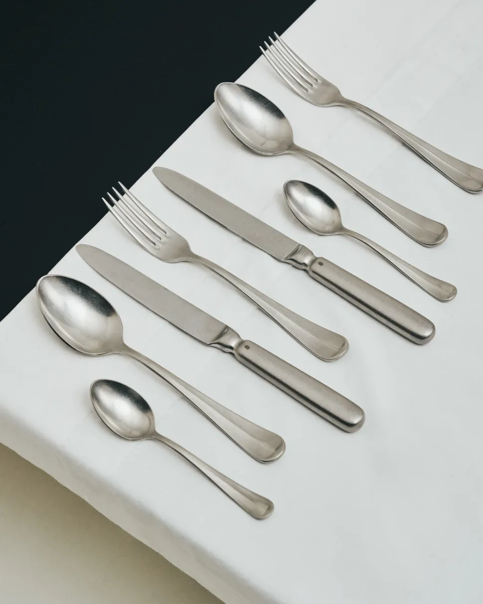 Bestekset Serax Surface Cutlery By Sergio Herman Steel Grey (24-delig)