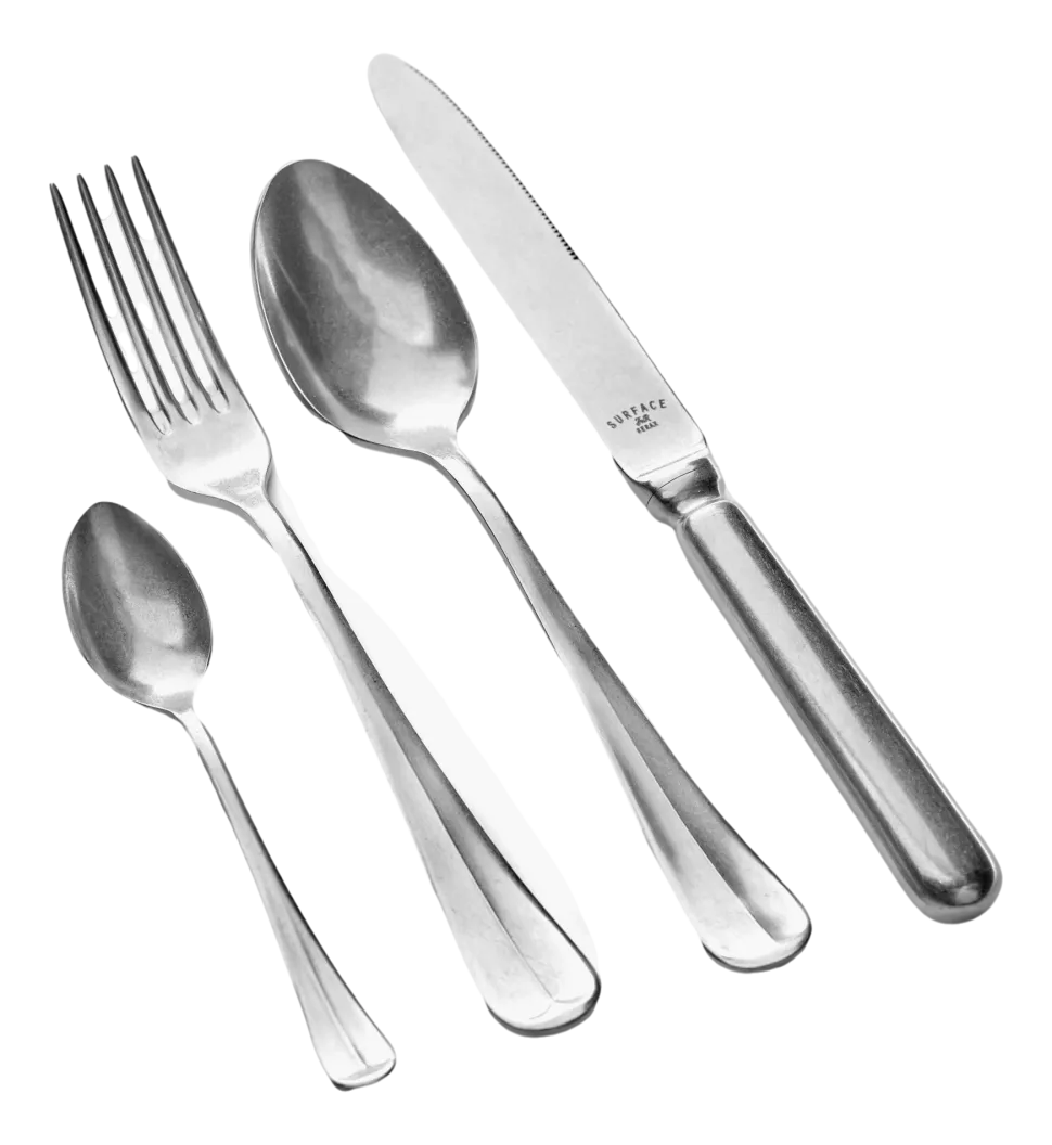 Bestekset Serax Surface Cutlery By Sergio Herman Steel Grey (24-delig)