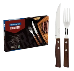 Tramontina Bestekset Tradicional Bruin (12-Delig) Clearance