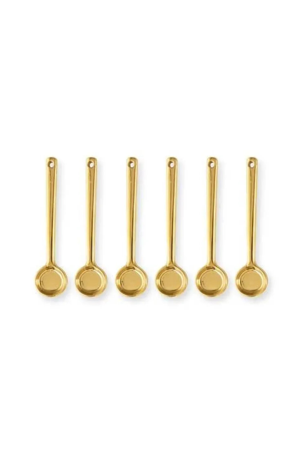Bestek vtwonen Spoons Porcelain Gold Small (Set van 6)