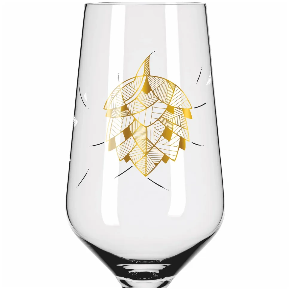 Bierglas Ritzenhoff Brauchzeit #1 #2 374 ml (Set van 2)