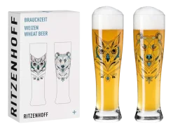 Ritzenhoff Bierglas Brauchzeit #1 #2 646 ml (Set van 2) Hot