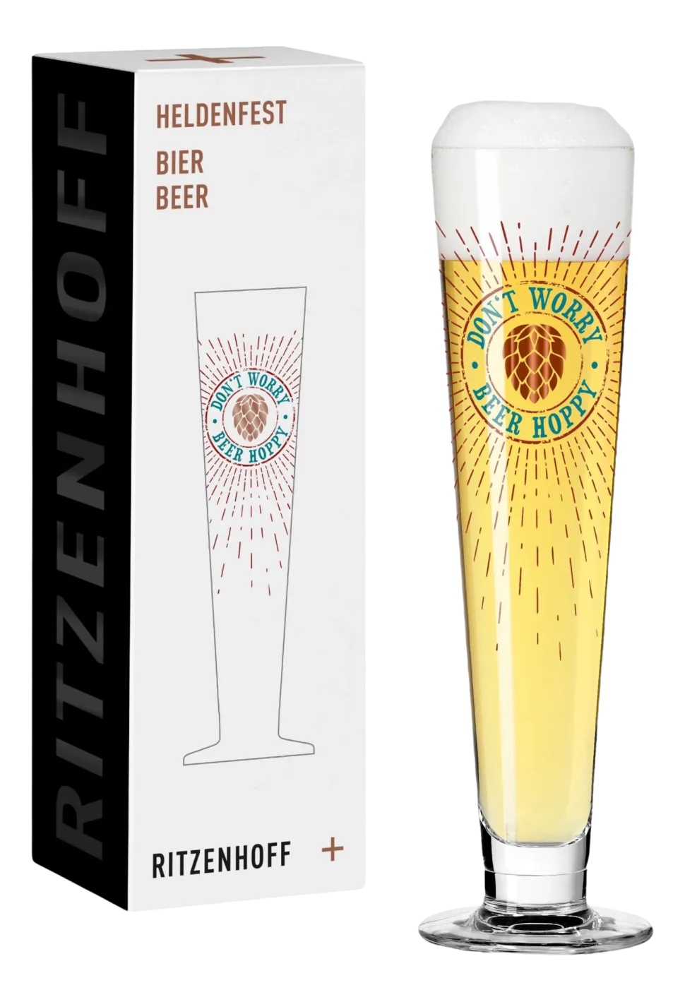 Bierglas Ritzenhoff Heldenfest #12 385 ml