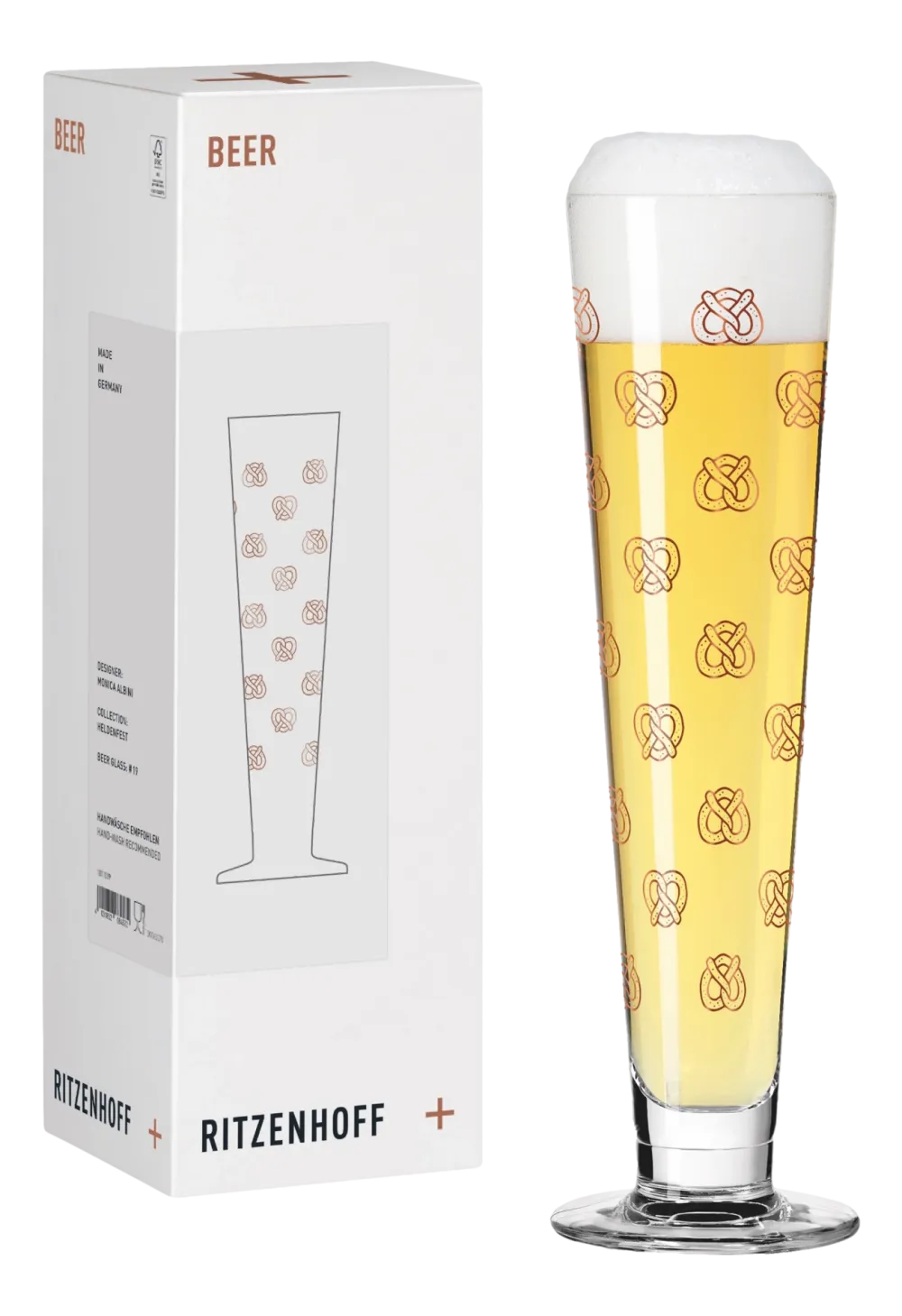 Ritzenhoff Bierglas Heldenfest #19 385 ml New