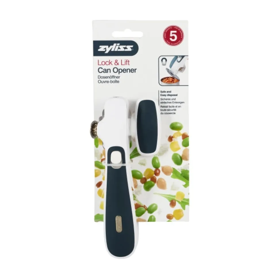 Blikopener Zyliss Lock 'n' Lift Can Opener White/Grey