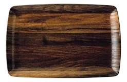 Bord Arthur Krupp Porcelain Wood Essence 35 x 22 cm