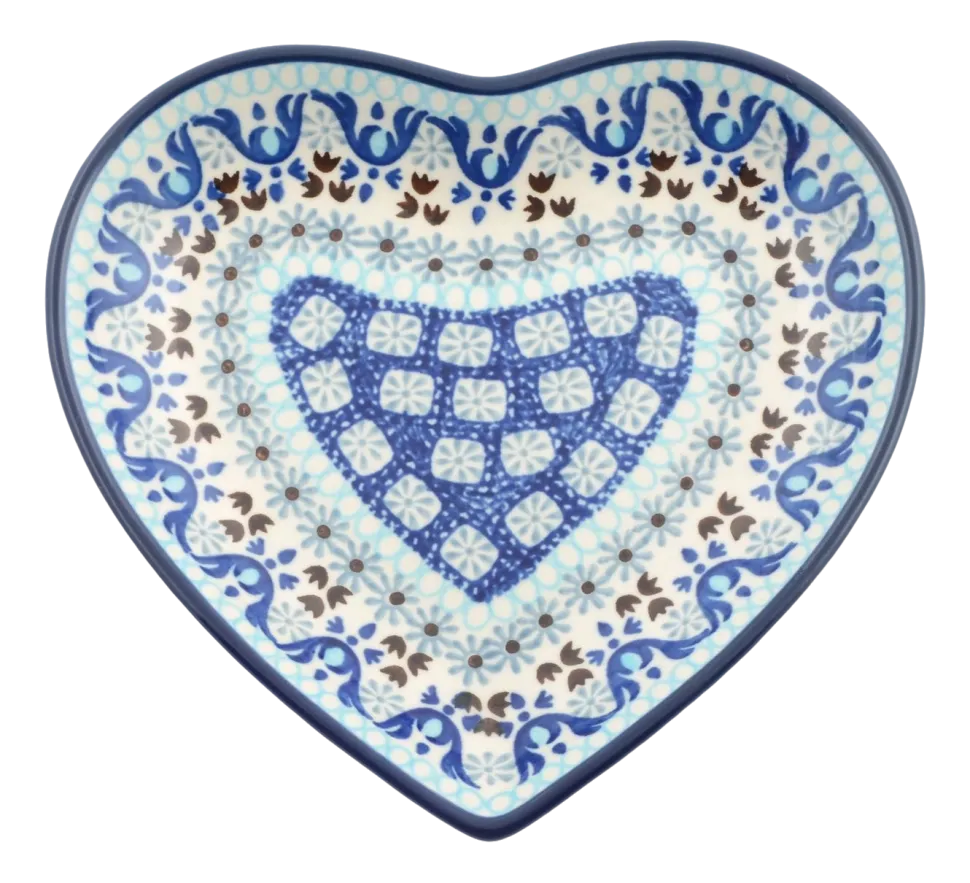 Bord Bunzlau Castle Marrakesh Heart Medium 18,2 cm