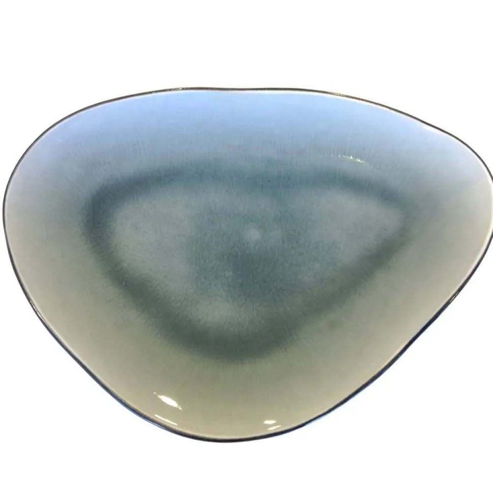 Bord Gastro Ovaal Grey Blue 22 cm (4-delig)