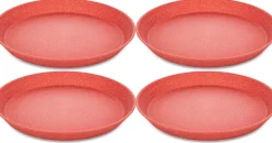 Koziol Bord Bio-Circulair Connect Nature Coral 20,5 cm (4-Delig) Clearance