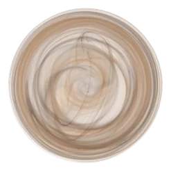 Bord Leonardo Alabastro Beige Black 21 cm (2-delig)