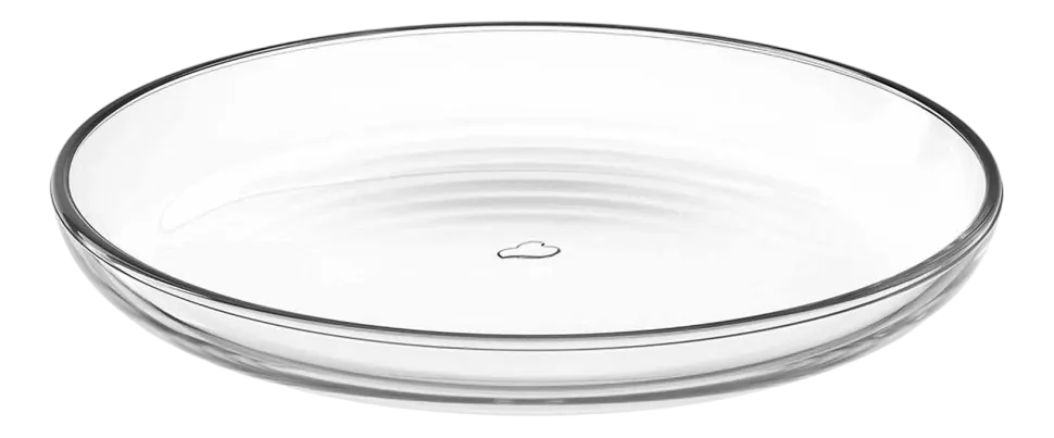 Bord Leonardo Cucina 18 cm (Set van 4), Glas