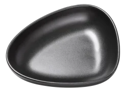 Lind DNA Bord Stoneware Deep Plate Black Hot