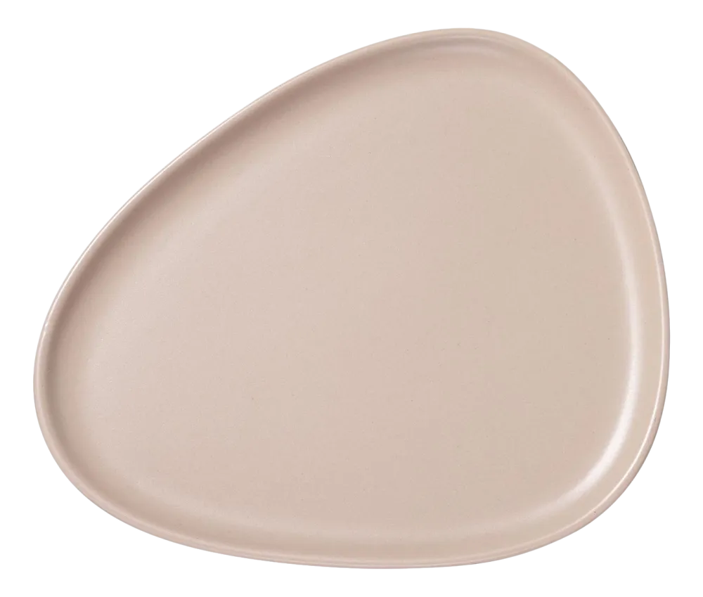 Lind DNA Bord Stoneware Dinner Plate Sand Best