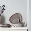 Bord Lind DNA Stoneware Dinner Plate Warm Grey