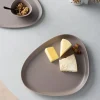 Lind DNA Bord Stoneware Platter Plate Warm Grey