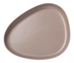 Lind DNA Bord Stoneware Platter Plate Warm Grey