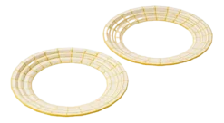 Bord POLSPOTTEN Digi 300 ml Yellow S (Set van 2)
