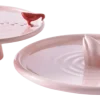 Bord POLSPOTTEN Plate Diving Duck Light Pink Ø40