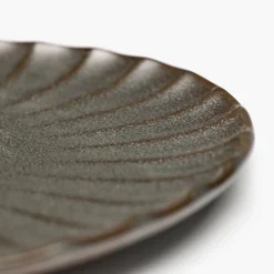 Bord Serax Inku Tableware Green S 25 x 17,5 cm, Ovaal