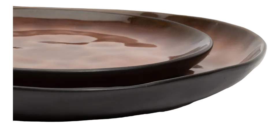 Bord Serax S Pure Brown 20,5 cm