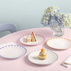 Bord Villeroy & Boch Fleur Cassis Ø26,5cm (6 delig)