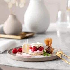 Villeroy & Boch Bord Iconic Beige 24 cm (6 delig) Best