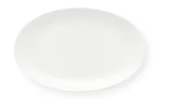 VT Wonen Bord vtwonen Oval Ivory White 25.5cm Outlet