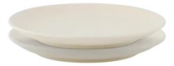 Bord vtwonen Plates Ceramic Offwhite 24 cm (Set van 2)