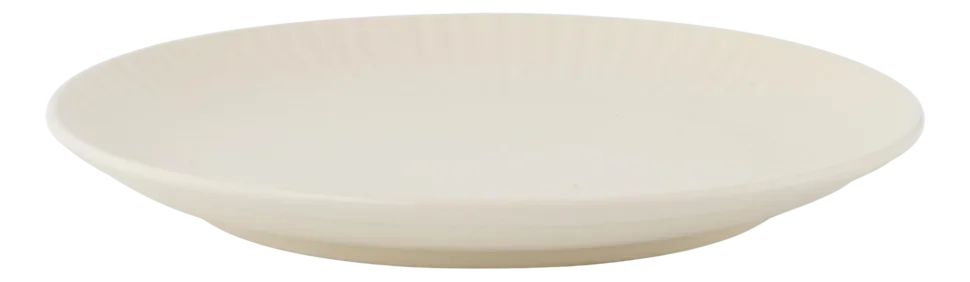 Bord vtwonen Plates Ceramic Offwhite 24 cm (Set van 2)