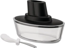 Botervloot Alessi Ship Shape Black